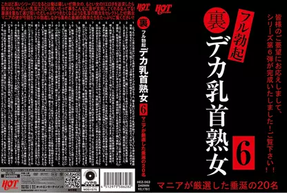 裡フル勃起デカ乳首熟女 6 マニアが厳選した垂涎の20名的!