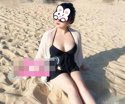 和膚色巨乳少婦小欣偷情幫她老公滿足她