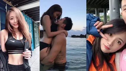 臺灣某知名藝人明星情侶酒店開房私拍性愛視頻被黑客入侵電腦爆出,男的趴在翹臀上抽插的速度真快