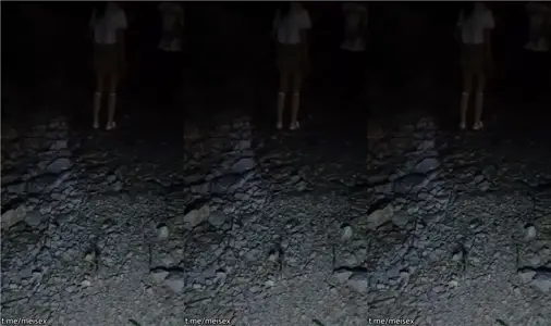 夏日野外適合野戰，工地上雜草叢生，苗條00後黑夜中被無套內射，精彩刺激