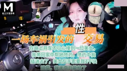 麻豆傳媒映畫・一場車禍引發的性交易