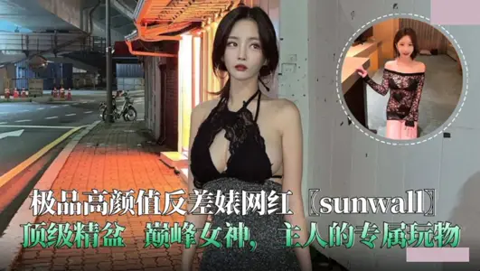 極品高顏值反差婊網紅・sunwall・頂級精盆・主人的專屬玩物