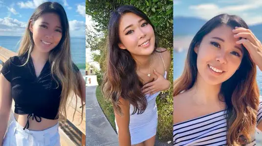 美籍華人網紅女歌手【ExtraEmily】中文名李雪莉私拍流出，反差婊深喉口交還用筷子夾雞巴吃