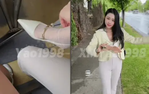 公交车露出在对面阿姨眼皮子底下打飞机