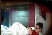 賓館偷拍第12彈：針孔攝像實錄情侶激情夜，高清窺探私密纏綿