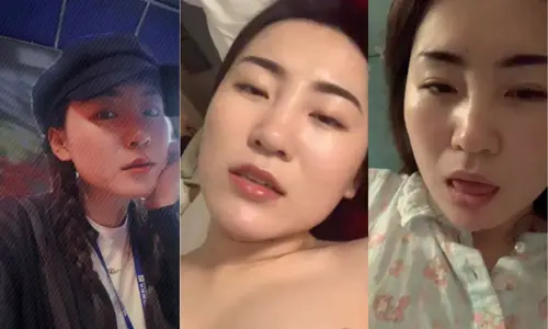 極品女神【暴雪瑩】被男友調教視頻流出，肛塞自喂棒齊上陣超級敏感一碰就叫