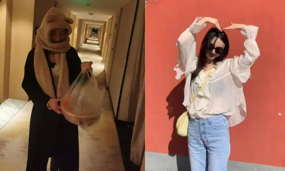 寧波某文匠公司旅遊規劃師【姚施敏】新婚期間揹著老公出來賣必，金主操完後直接尿到逼裡