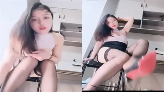 高跟黑絲巨乳御姐浪叫不斷，情趣道具瘋狂玩弄溼透蜜穴