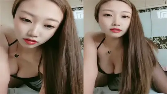 高跟黑絲巨乳騷妹淫聲浪語挑逗，道具互動深入玩弄溼嫩小穴