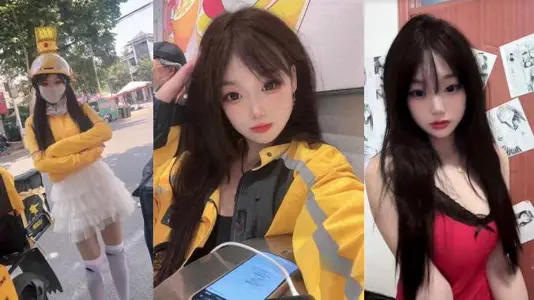 美團外賣網紅騎手【宋小妞】曾直播間公開賣身三年十萬，被瓜友們拿下後曝光不雅視頻