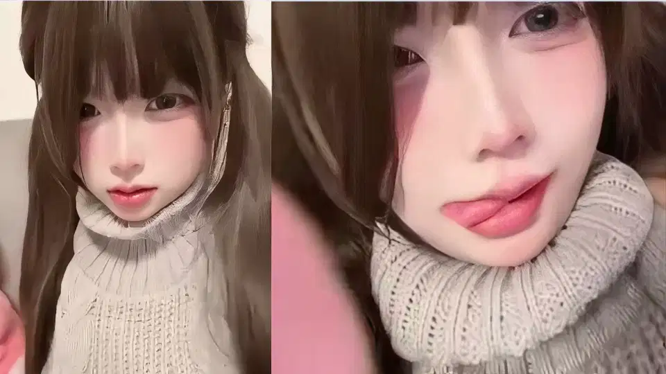 b站芝士妹妹u私拍視頻流出！清純嫩妹面孔下想不到這么騷！！