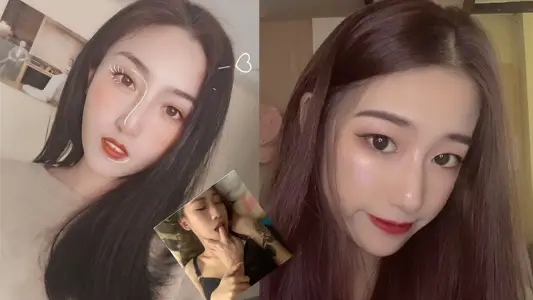 【爆料】長春大學反差婊，被金主包養一臉淫騷的模樣被按在鏡子前面後入狂操！