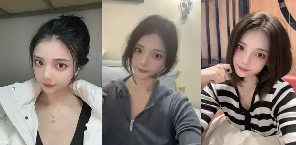 抖音極品眼鏡妹【馮新媛】榜一大哥福利曝光，S型身材引人遐想黑絲美腿盡顯風騷