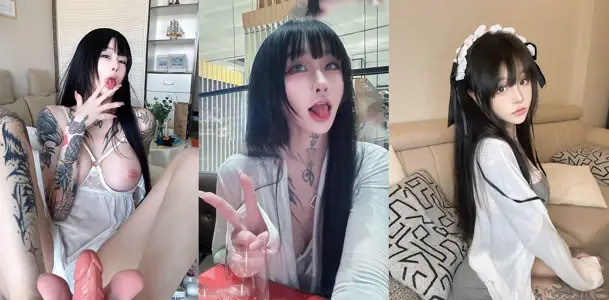 抖音極品網紅【九條南無】7月最新福利視頻被曝光，多種道具插逼自慰視覺衝擊力拉滿