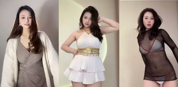 抖音快手御姐【貓玖】定製私拍，情趣肚兜抖臀揉奶激情裸舞上演極致誘惑