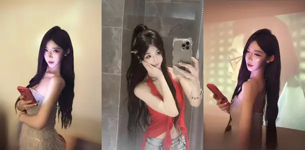 抖音高顏值擦邊御姐【李熙】定製私拍，情趣裝妖嬈裸舞摸穴挑逗美乳散發致命誘惑