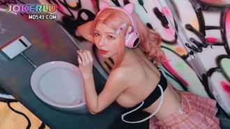 AN9-041 女子图鉴 夜店大奶DJ被猛男帅哥无套中出