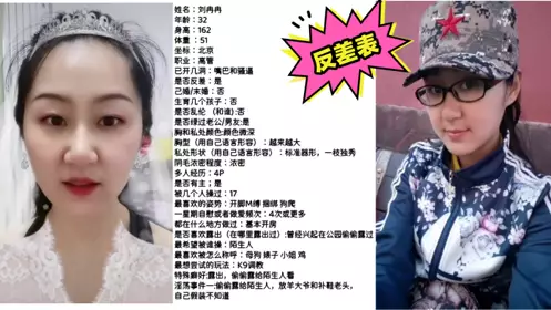 【反差婊刘冉冉】 被17人操过 喜欢被调教 最喜欢的姿势 开脚M缚 捆绑 狗爬