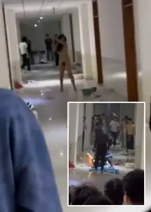 吃瓜爆料，女生分手受刺激裸体炮男生宿舍打砸ccp