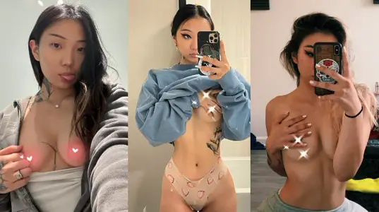 亚裔博主【Saucekay】性爱私拍合集，巨乳肥臀被黑哥抓着屁股后入爆操内射