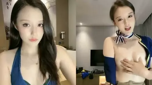 zb高颜值性感空姐下班后酒店直播诱惑