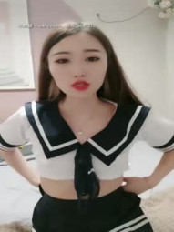 19岁嫩妹性感红唇学生制服和炮友啪啪，毛毛浓密手指自摸上位骑乘猛操-2